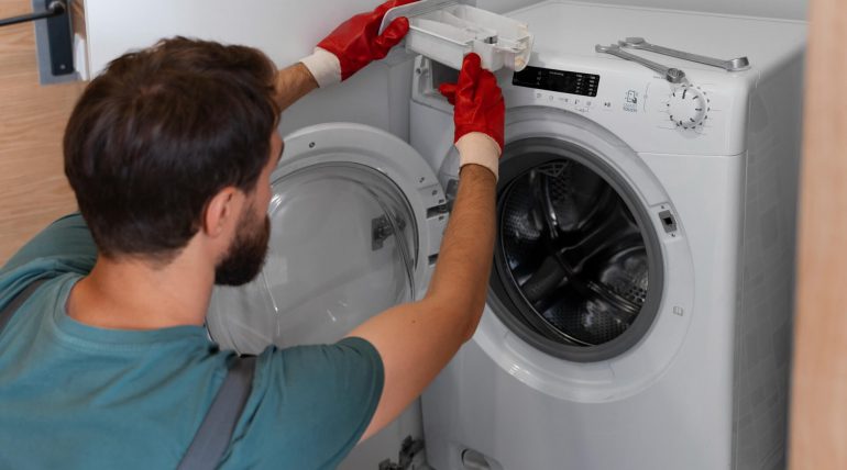 إصلاح مشكلة تصريف المياه